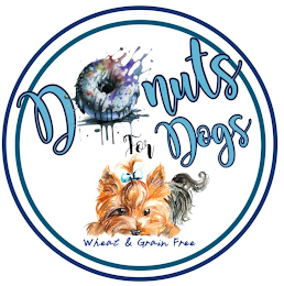 DONUTS FOR DOGS WHEAT & GRAIN FREE logo