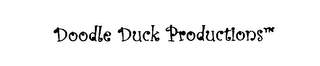 DOODLE DUCK PRODUCTIONS logo