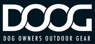 DOOG. DOG OWNERS OUTDOOR GEAR logo
