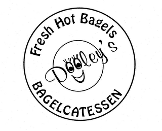 DOOLEY'S FRESH HOT BAGELS BAGELCATESSEN logo