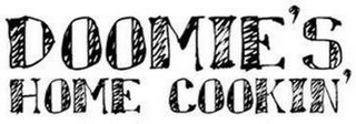 DOOMIE'S HOME COOKIN' logo