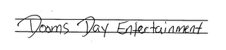 DOOMS DAY ENTERTAINMENT logo
