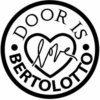 DOOR IS LOVE BERTOLOTTO logo