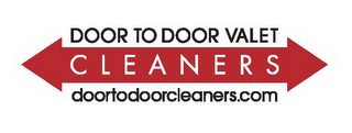 DOOR TO DOOR VALET CLEANERS DOORTODOORCLEANERS.COM logo
