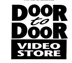 DOOR TO DOOR VIDEO STORE logo