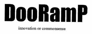 DOORAMP INNOVATION OR COMMONSENSE logo