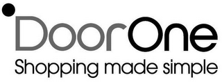 DOORONE SHOPPING MADE SIMPLE logo
