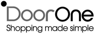 DOORONE SHOPPING MADE SIMPLE logo