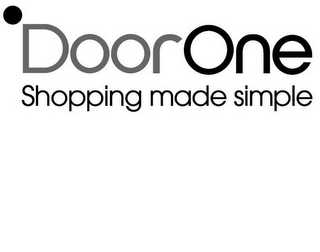 DOORONE SHOPPING MADE SIMPLE logo