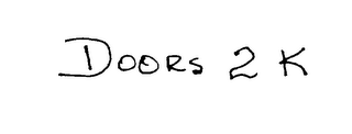 DOORS 2K DOORS 2000, 2001, 2002, 2003... ETC logo