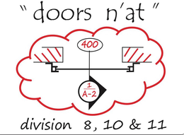 "DOORS N'AT" DIVISION 8, 10 & 11 400 1 A-2 logo