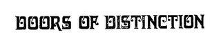 DOORS OF DISTINCTION logo