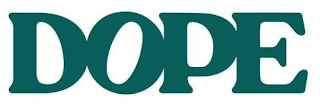 DOPE logo