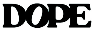 DOPE logo