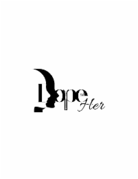 DOPE AS HER logo