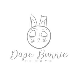 DOPE BUNNIE THE NEW YOU logo