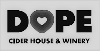 DOPE CIDER HOUSE & WINERY logo