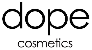 DOPE COSMETICS logo