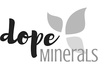 DOPE MINERALS logo