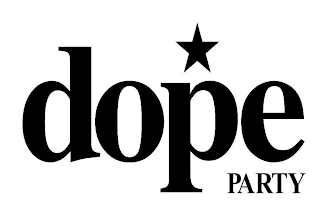 DOPE PARTY logo