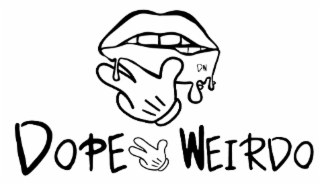 DOPE WEIRDO DW logo