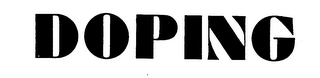 DOPING logo