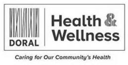 DORAL HEALTH & WELLNESS CARING FOR OUR COMMUNITY'S HEALTH logo