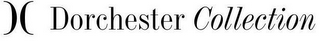 )( DORCHESTER COLLECTION logo
