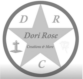 DORI ROSE CREATIONS & MORE D R C logo