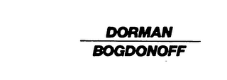 DORMAN BOGDONOFF logo
