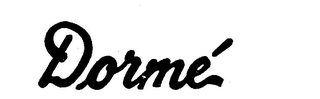 DORME logo