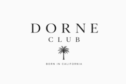 DORNE CLUB,  BORN IN CALIFORNIA logo