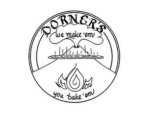 DORNER'S WE MAKE 'EM YOU BAKE 'EM logo