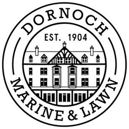 DORNOCH EST. 1904 MARINE & LAWN logo