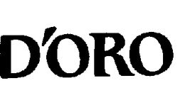 D'ORO logo