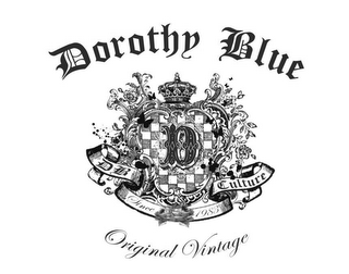 DOROTHY BLUE D DB CULTURE ORIGINAL VINTAGE SINCE 1983 logo