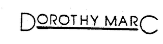 DOROTHY MARC