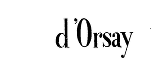 D'ORSAY logo