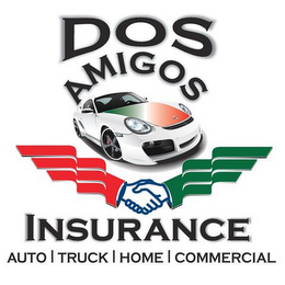 DOS AMIGOS INSURANCE AUTO TRUCK HOME COMMERCIAL logo
