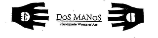 DOS MANOS HANDMADE WORKS OF ART logo