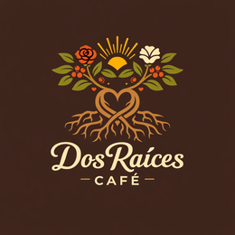 DOS RAICES -CAFE - logo