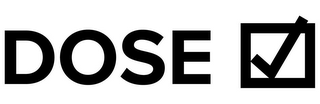 DOSE logo