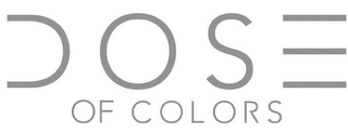 DOSE OF COLORS logo