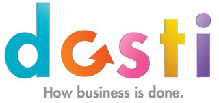 DOSTI HOW BUSINESS IS DONE. logo