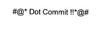 #@* DOT COMMIT !!*@# logo