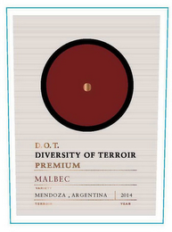 D.O.T. DIVERSITY OF TERROIR logo