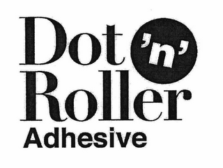 DOT 'N' ROLLER ADHESIVE logo