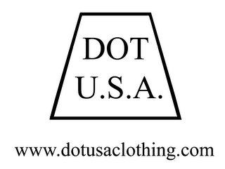 DOT U.S.A. WWW.DOTUSACLOTHING.COM logo