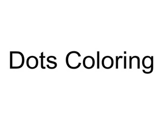 DOTS COLORING logo