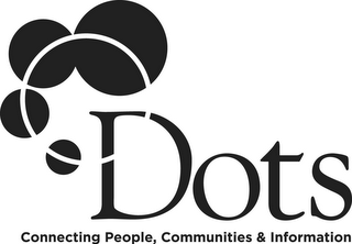 DOTS CONNECTING PEOPLE, COMMUNITIES & INFORMATION logo
